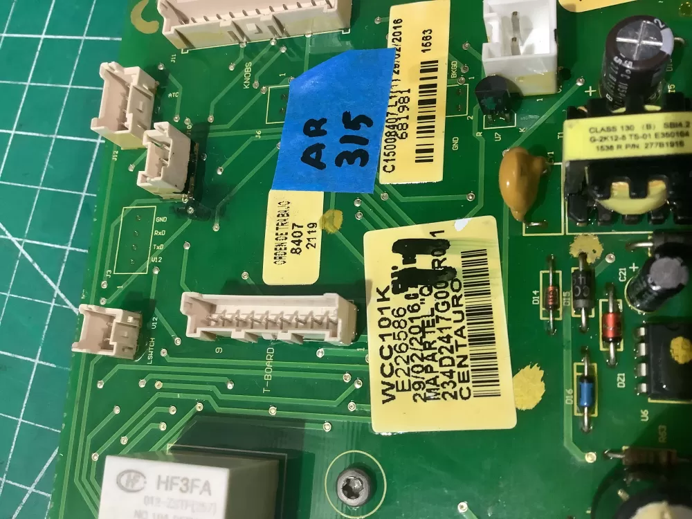 GE Hotpoint WCC101K Washer Control Board AZ190298 | AR315