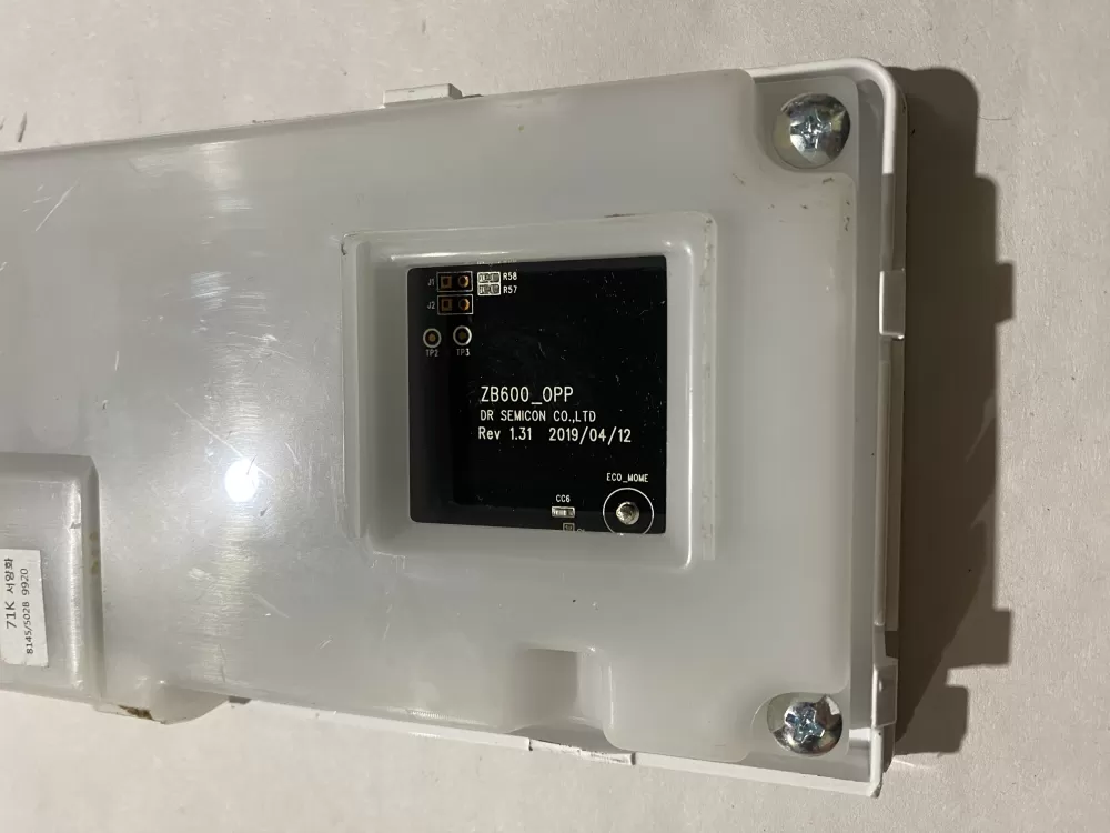 Criterion Refrigerator Dispenser Control Panel ZB600_OPP AZ195817 | BK1743