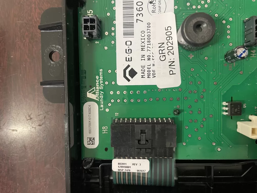 SpeedQueen 202905P Speed Queen Control Board AZ36691 | KM396