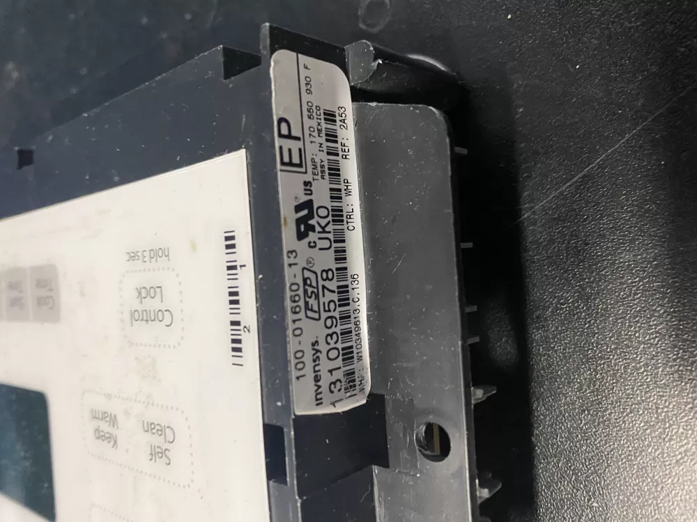 Whirlpool W10349612 W10349613 W10413075 Oven Control Board AZ17324 | BK834