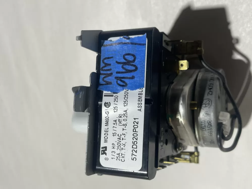 GE 572D520P021 WE4M271 Dryer Timer AZ134487 | Wm966