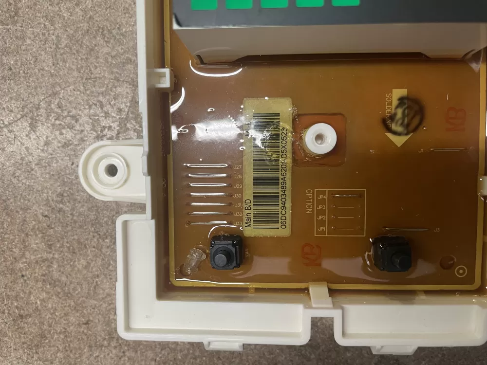 Samsung Dc94 02721j Washer Control Board User Interface Main AZ17688 | KMV232
