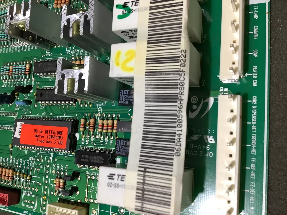 Samsung DA41 00596H Refrigerator Control Board AZ112473 | NR2120