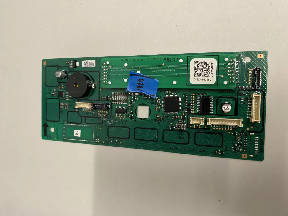 Samsung DC92 02390L Dryer Control Board AZ227366 | BK1928