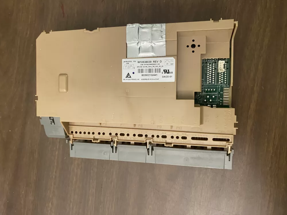 KitchenAid W10866116  AP6027289  W10813311  4454628  PS11759620  W10538039  W10538040  W10538041  W10643063  W10647109  W10745396  W10796280  W10842305 Dishwasher Control Board