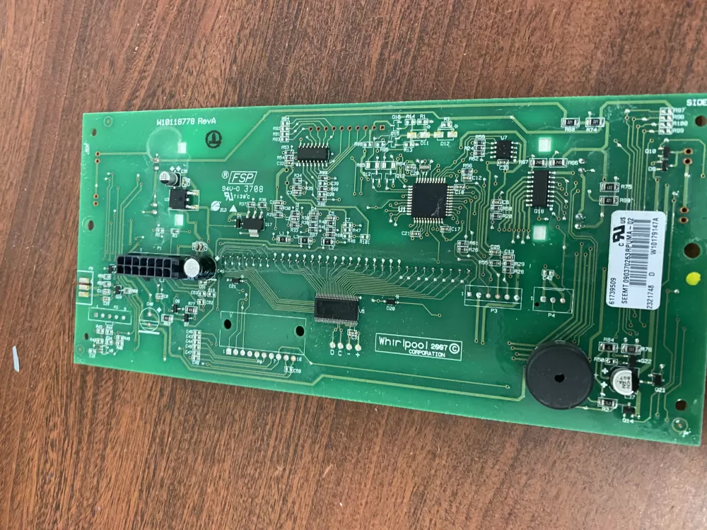 Whirlpool Kenmore 61739509 Refrigerator Control Board Dispenser AZ35709 | BK298
