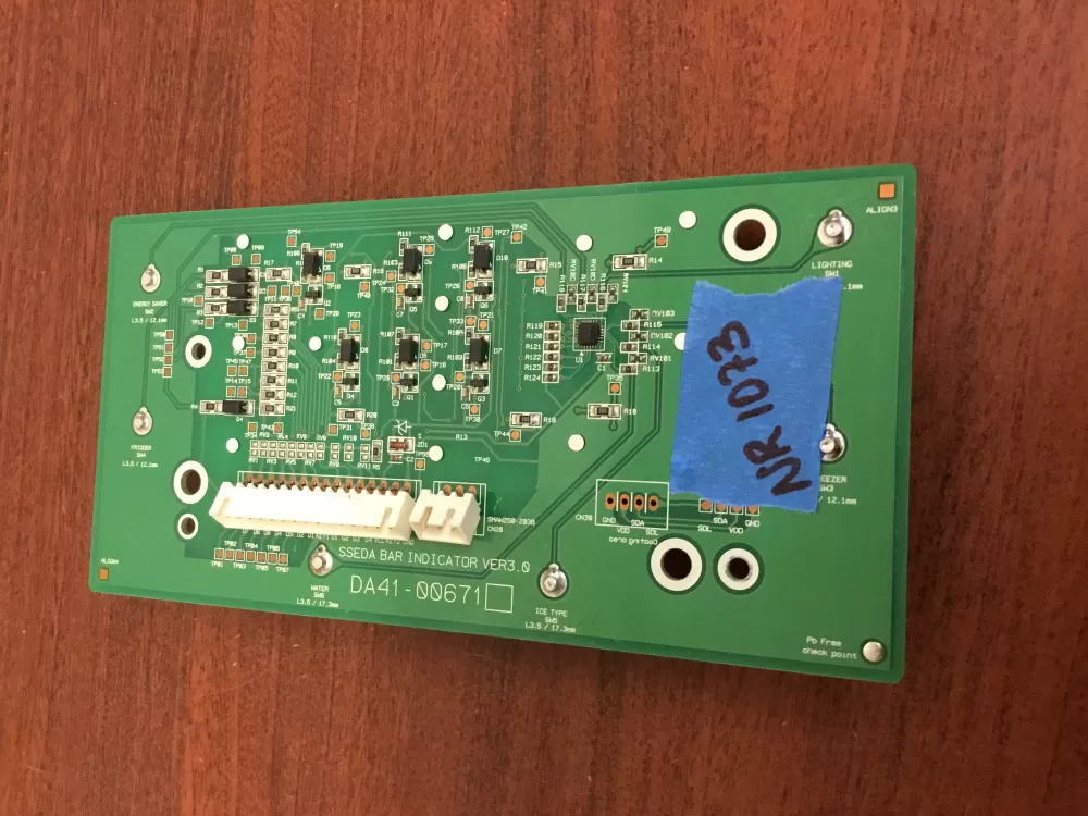 Samsung DA41-00671 Refrigerator Control Board AZ29668 | NR1073