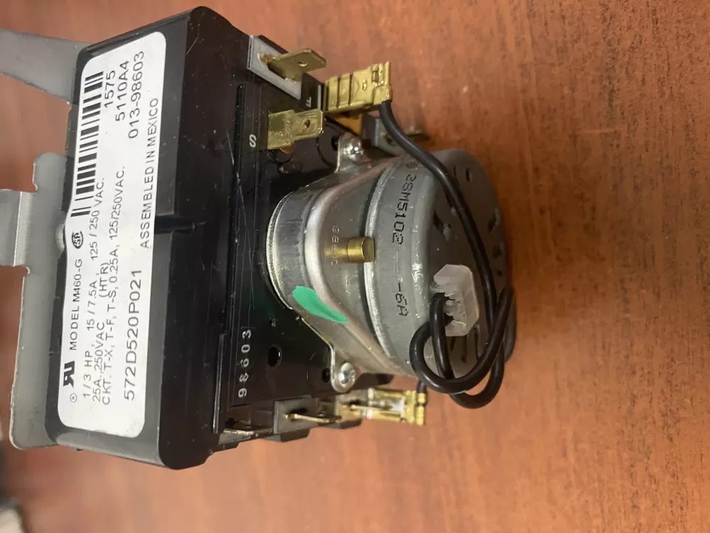 GE 572D520P021 WE4M271 Dryer Timer AZ52913 | BK1850