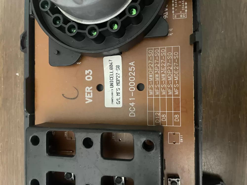Samsung DC92-00124A MFS-MW3E27-S0LF Washer Control Board AZ96551 | KMV551