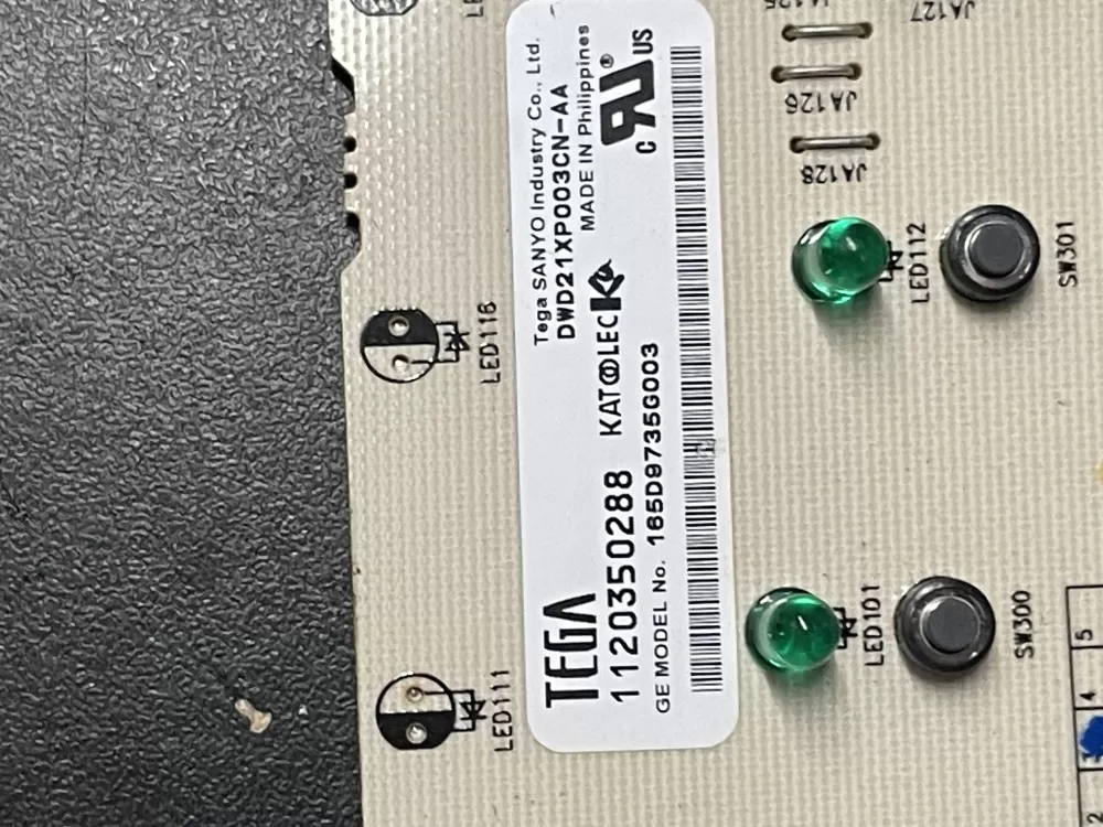 GE 165D9735G003 Dishwasher Control Board Main AZ19187 | WM1031