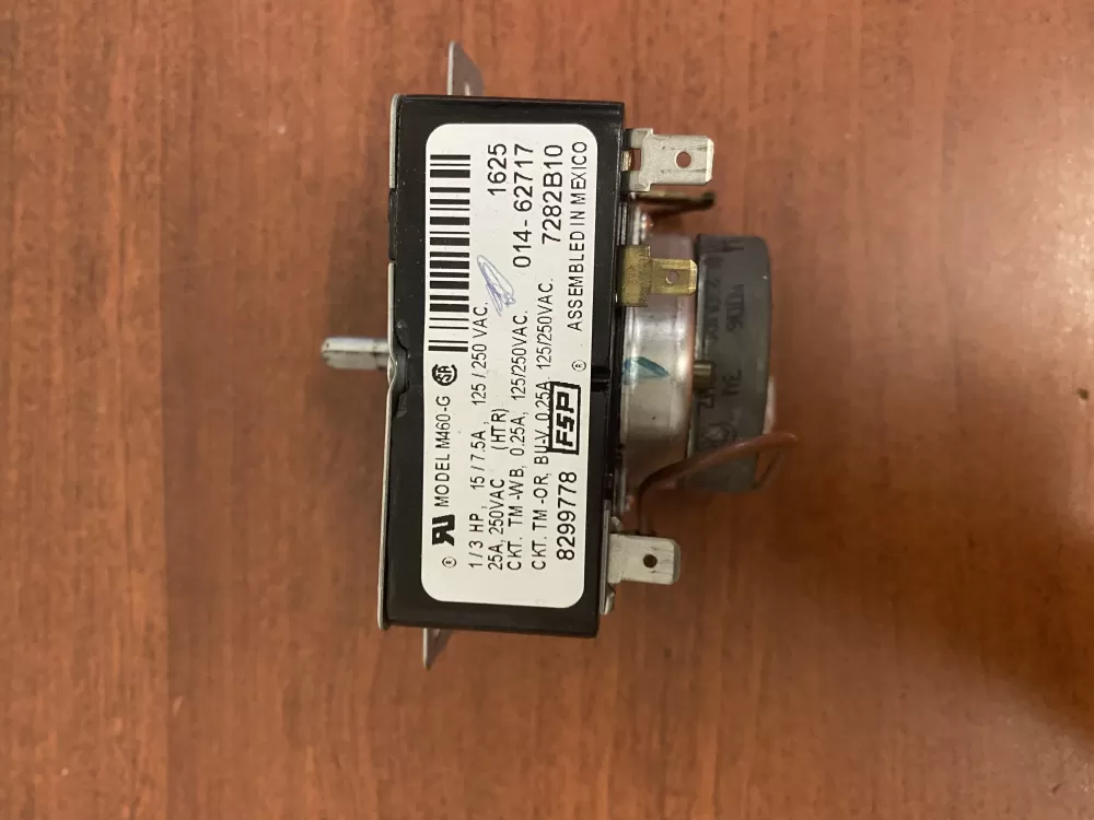 Whirlpool  Kenmore  Inglis  Estate  Amana WP8299778  AP6012586  8299778  909729  PS11745796 Washer Timer