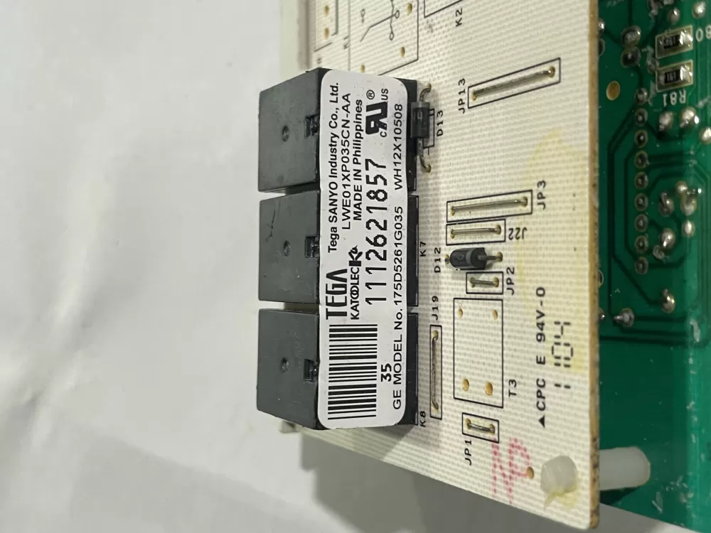 GE 175D5261G035 EBX1129P004 WH12X10508 Washer Control Board AZ168108 | Wm579