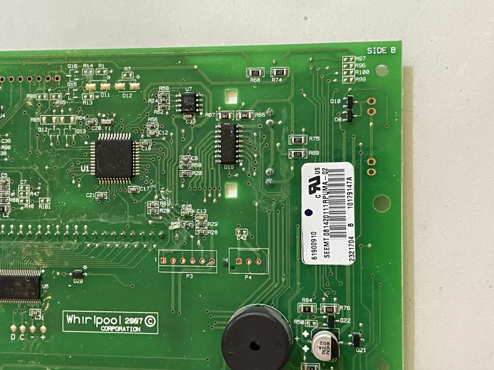 Whirlpool WP2321704 61900910 Refrigerator UI Control Board AZ145399 | KM863