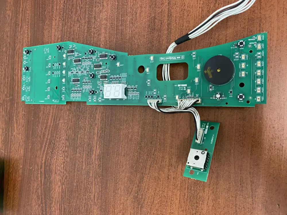 Whirlpool W10118082 Dryer Control Board UI Panel AZ44364 | BK1759