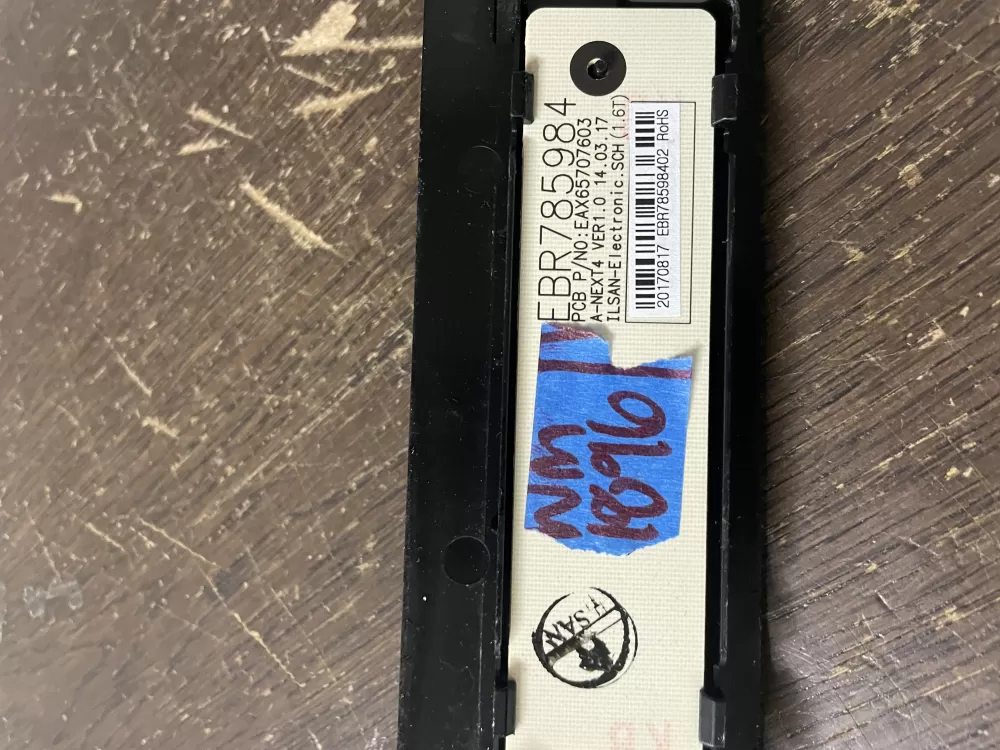 LG REFRIGERATOR CONTROL/DISPLAY BOARD PART # EBR78598402 AZ53602 | Wm1896