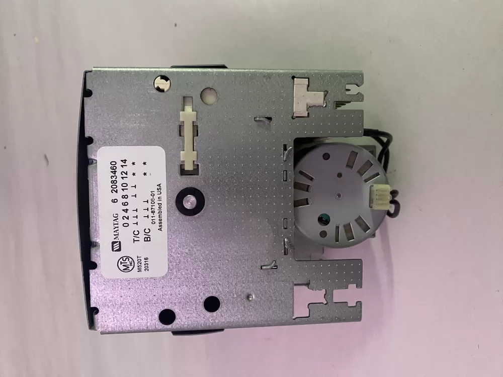 Maytag 62083460 6 2083460 WP22001255 AP6006208 22001255 2083460 PS11739274 Washer Timer