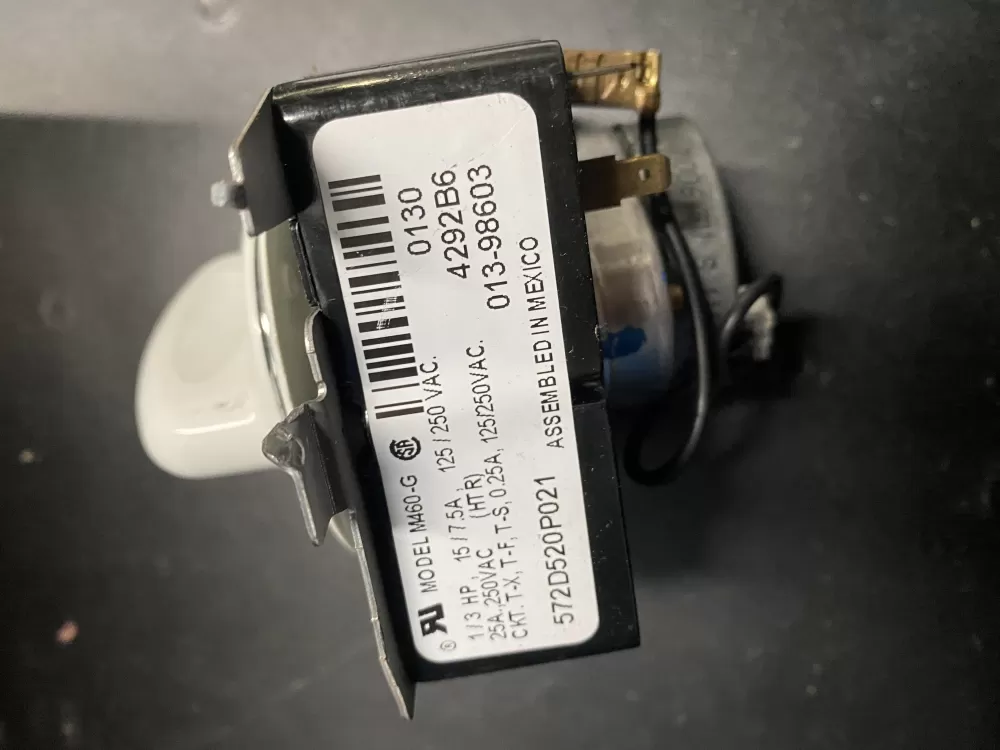 GE 572D520P021 WE4M271 Dryer Timer