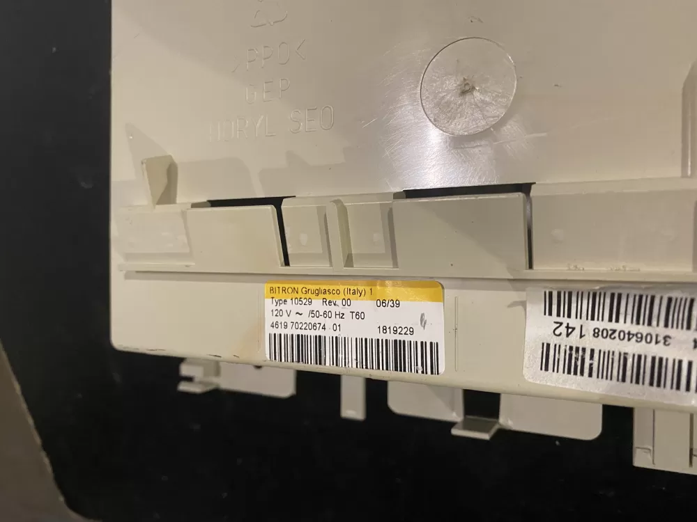 Whirlpool 4619 70220674 01 Washer Control Board CCU AZ26208 | BK95