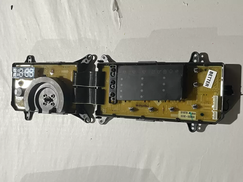 Samsung DC92-00303A Washer Control Board UI