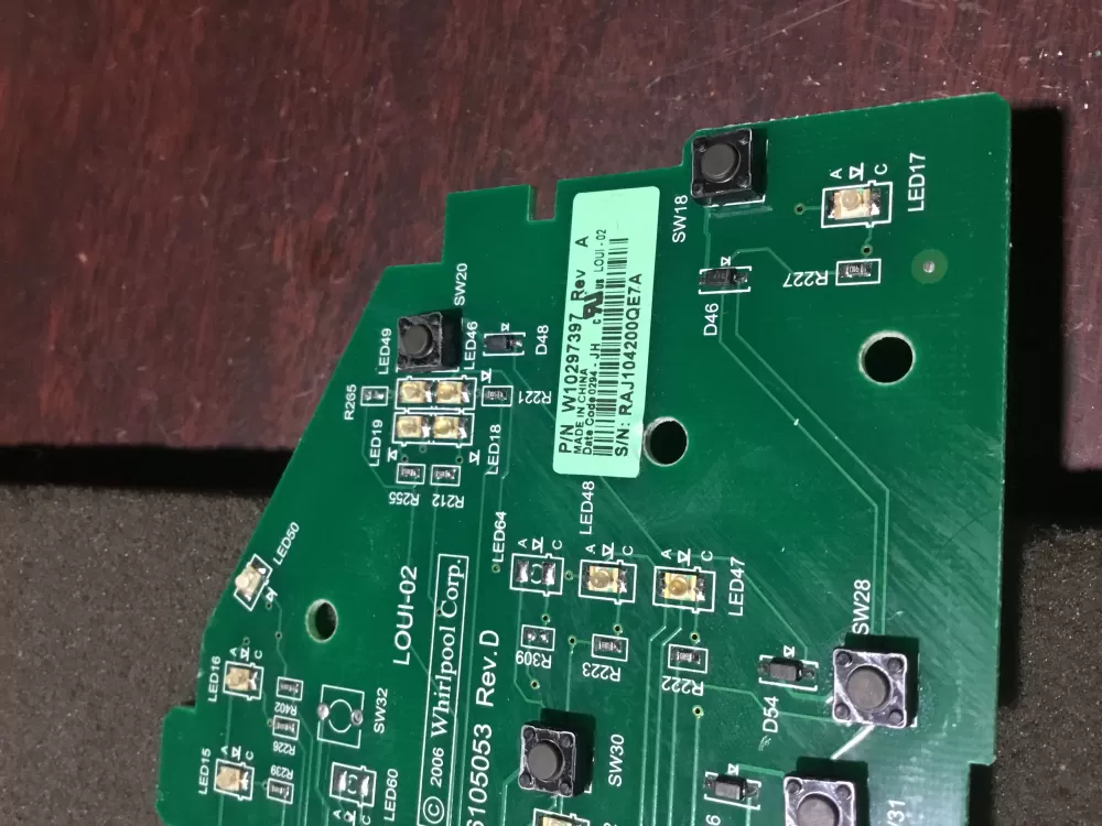 Whirlpool W10297397 WPW10297397 Washer Control Board AZ106763 | NR431