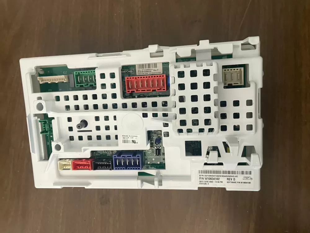 Whirlpool  Kenmore W10634102  AP5804499  3023619  PS8768901 Washer Control Board