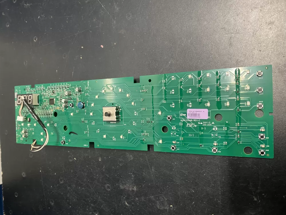 Whirlpool W10544207 Washer Board Control AZ13736 | BK747