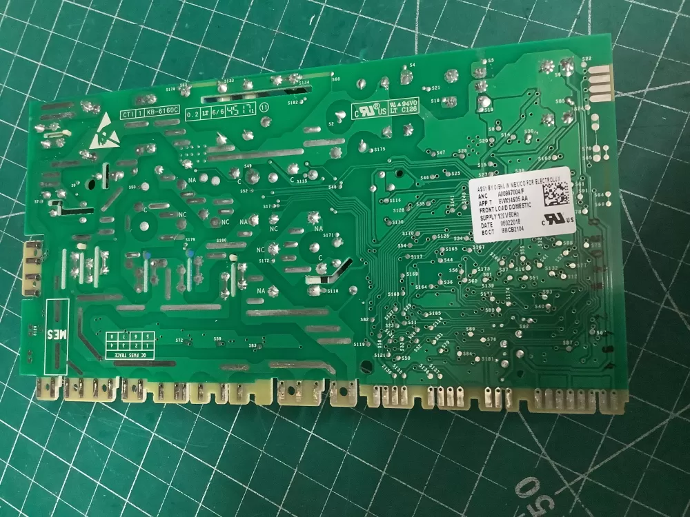 Electrolux A00997004 Washer Control Board