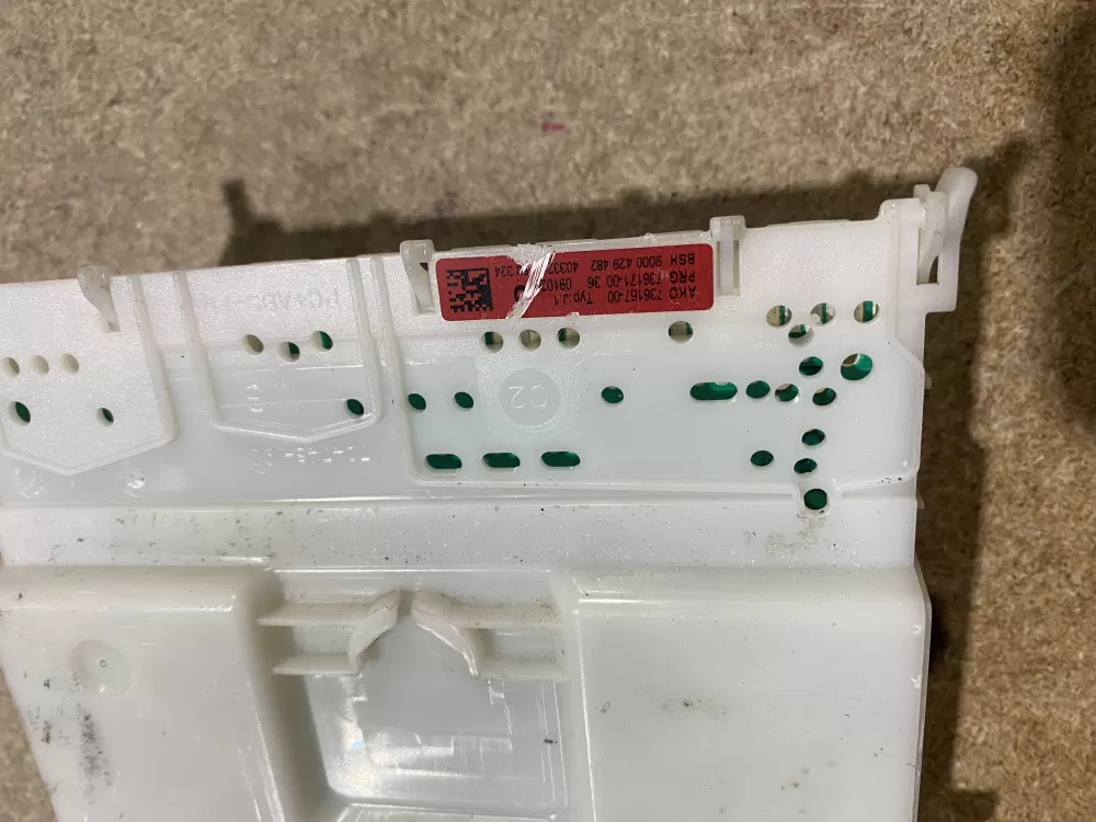 Bosch 736167-00 9000429482 Dishwasher Control Board AZ72947 | BK1364