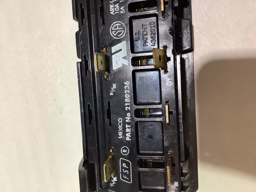 Kenmore WP2180236 Refrigerator Control Board Dispenser Switch AZ142630 | ZC2398