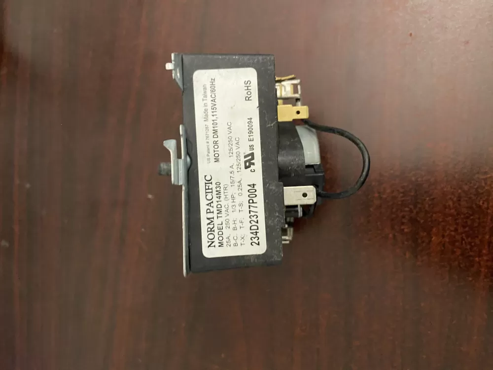 GE WE04X24550 234D2377P004 TMD14M30 Dryer Timer AZ79846 | BK1694