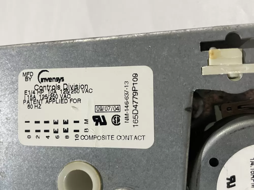 GE 165D4779P109 Dishwasher Timer AZ178958 | Wm417