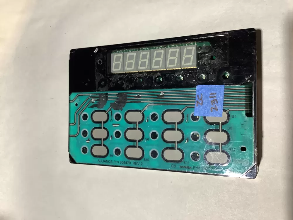 Speed Queen 806267P 804471P AP6333325 Washer UI Control Board AZ128086 | ZC2311