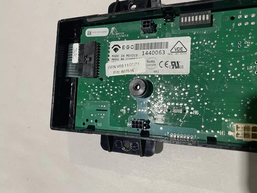 Kenmore 807516 Dryer Speed Queen Control Board AZ160050 | BK543