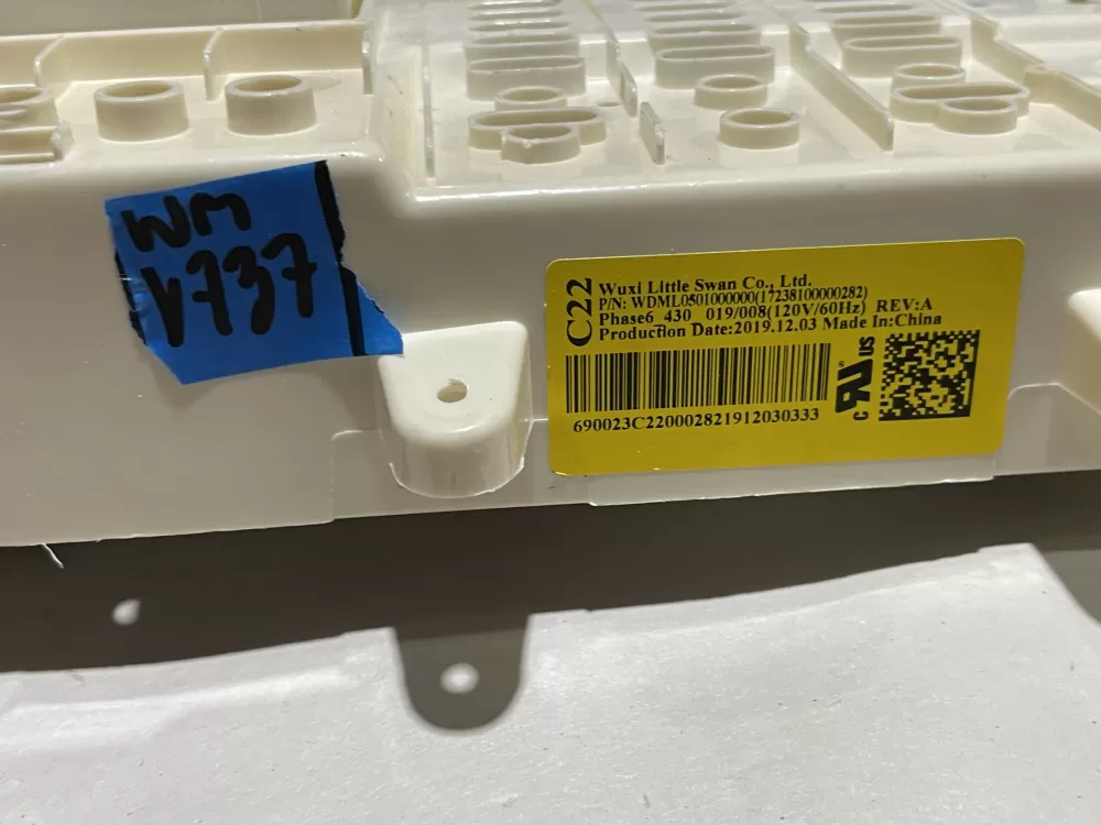 GE WDML0501000000 Washer Control Board UI Display Assembly AZ141376 | Wmv737