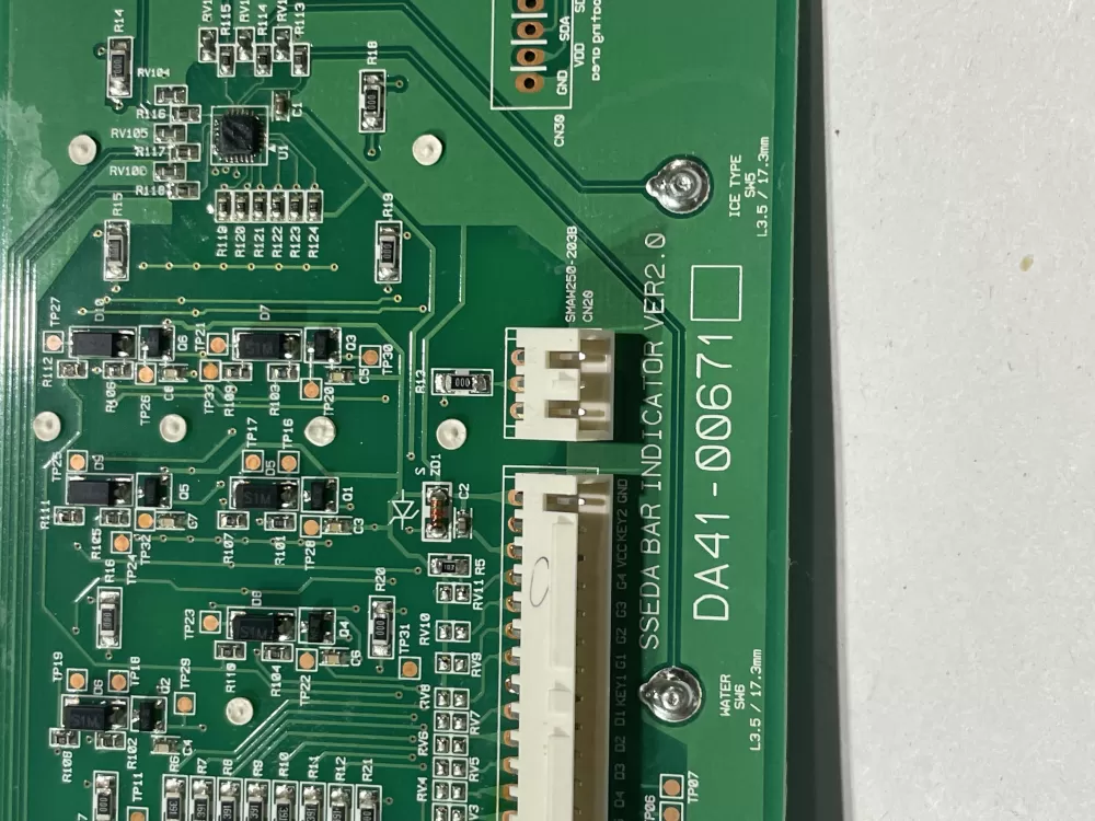 Samsung DA41-00671 Refrigerator Control Board AZ147362 | Wm2346