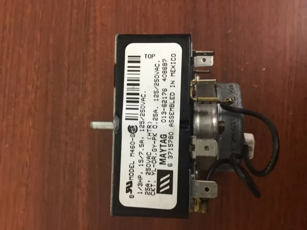 Whirlpool 013-62176 6 3715780 63715780 Dryer Timer