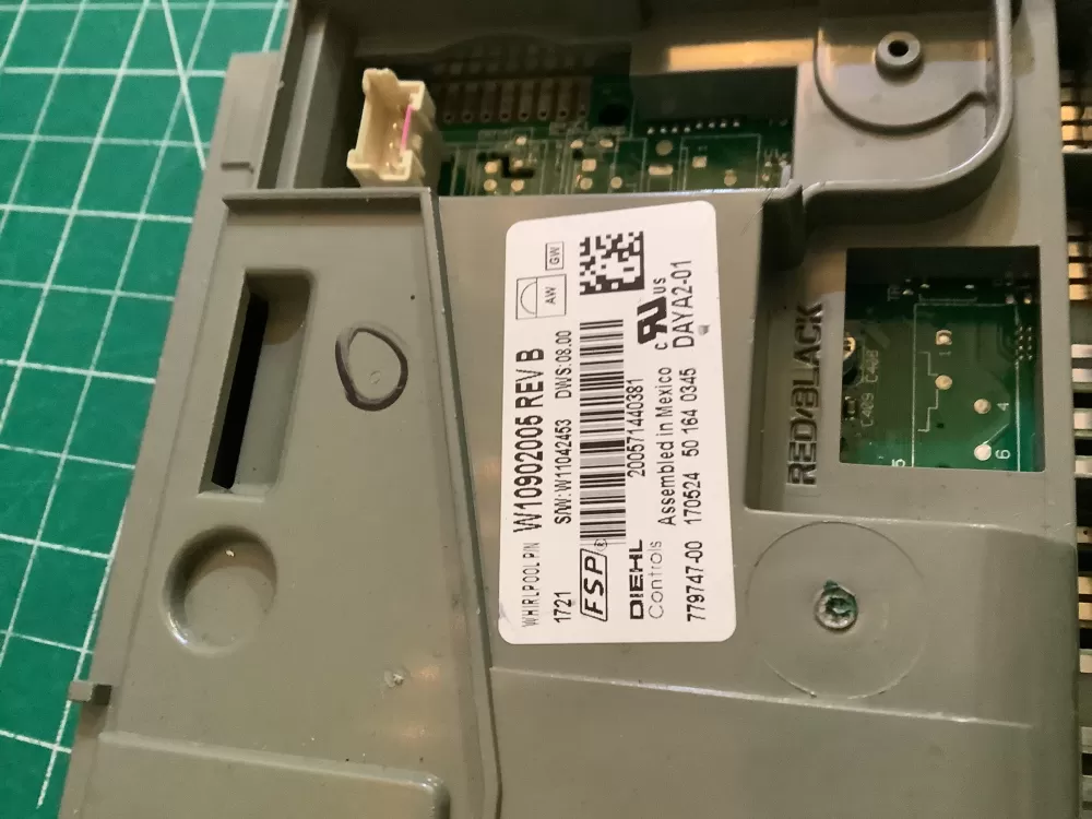 KitchenAid Amana W11305293 PS12704672 Dishwasher Control Board AZ152491 | NR2118