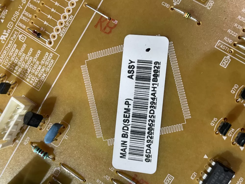 Samsung DA92 00625D Refrigerator Control Board AZ199830 | Wm2780