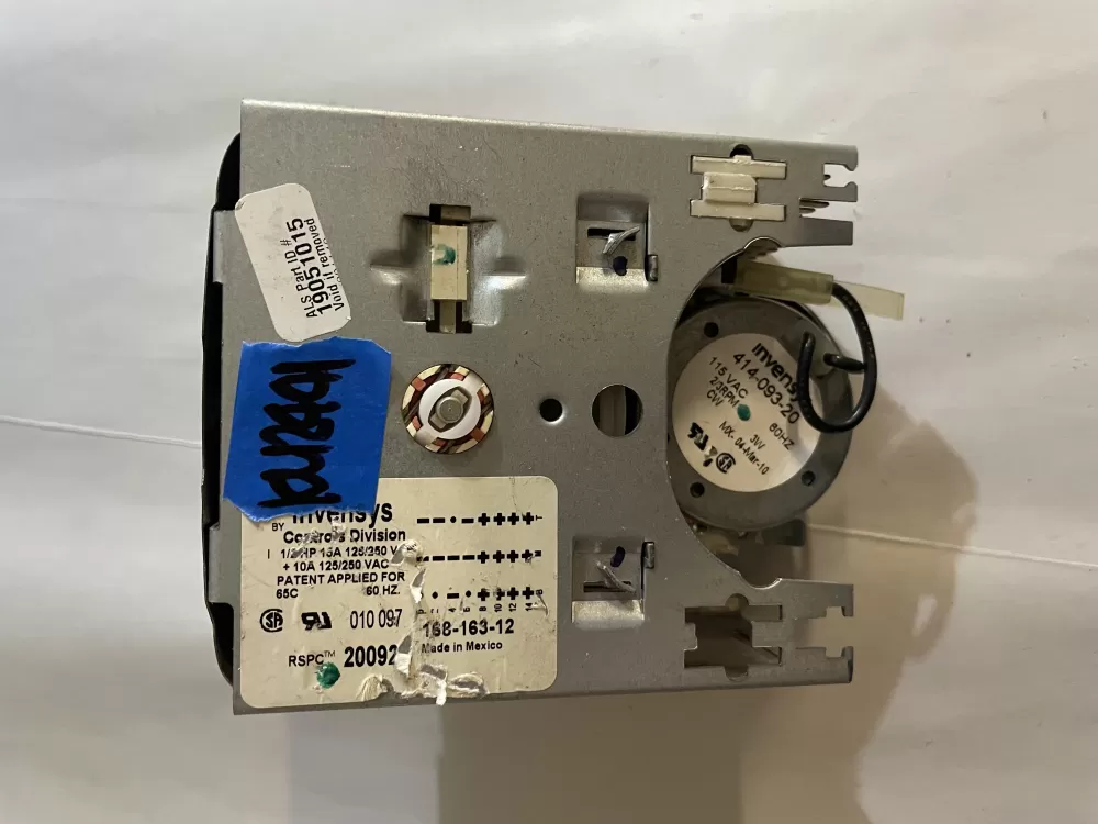 SpeedQueen 168-163-12 200927 200927P Washer Timer AZ160072 | KM2441