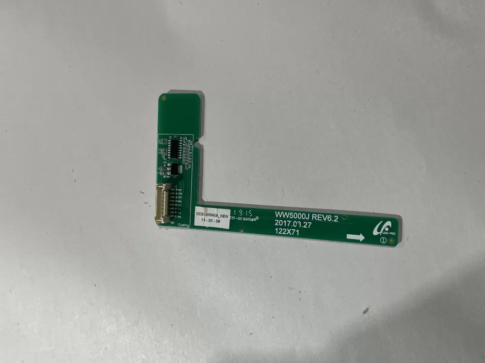 Samsung DC93 00540A Washer Control Board UI Module AZ182155 | Wm730