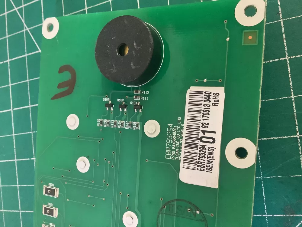 LG Kenmore EBR79329401 Refrigerator Control Board Dispenser AZ200454 | NR2795