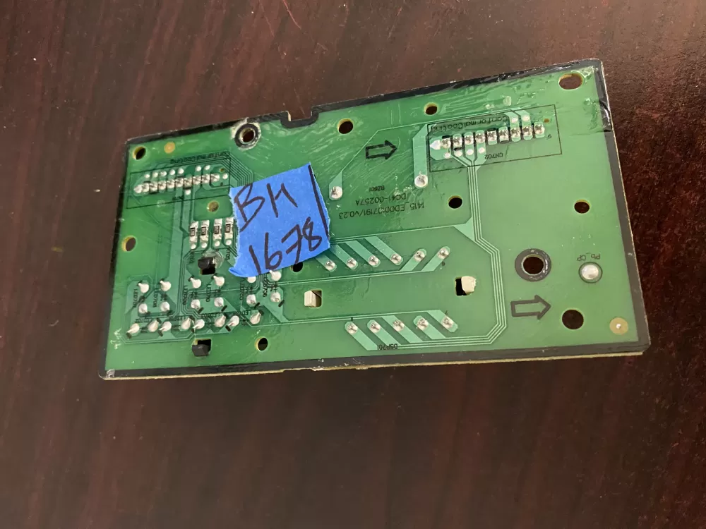 Samsung DC41 00257A Dryer Control Board AZ32210 | BK1678
