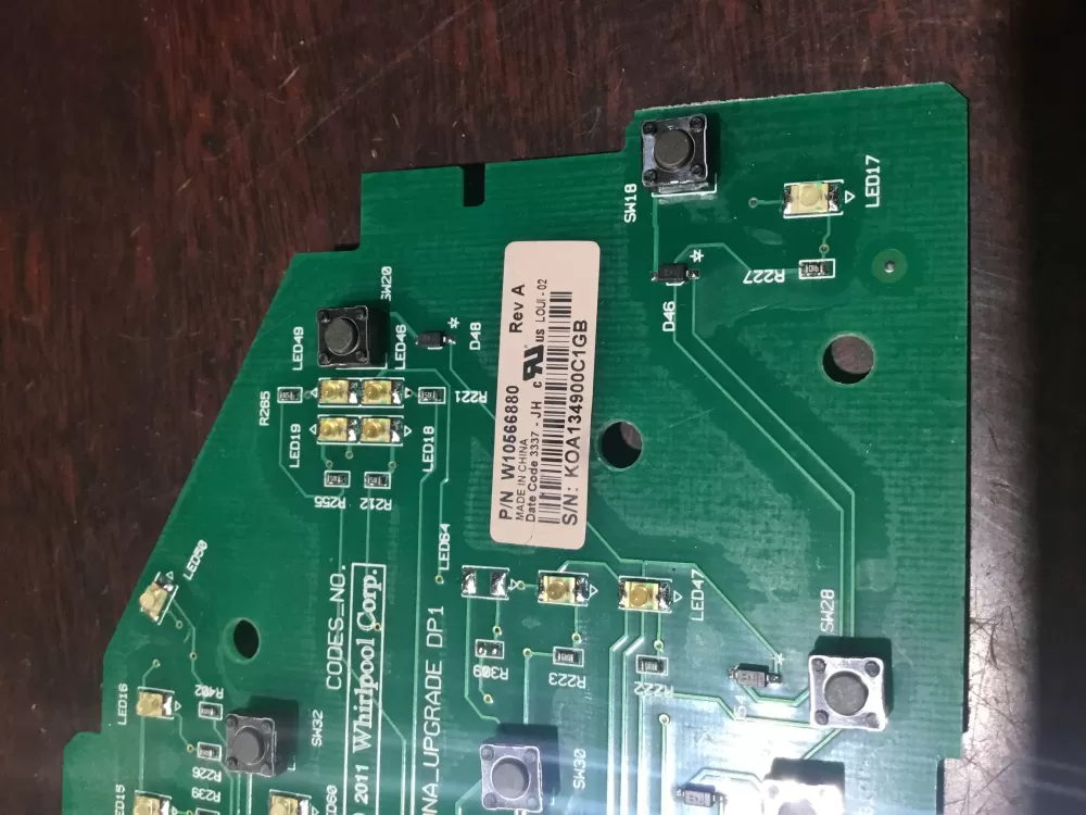 Whirlpool W10566880 Washer Control Board AZ69847 | NR1066