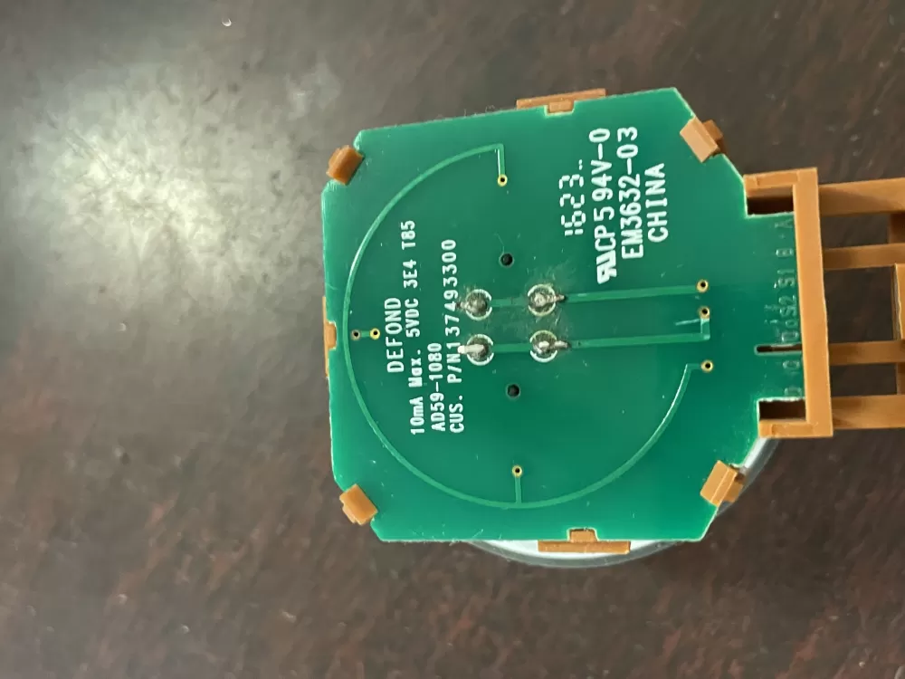 Kenmore Frigidaire Electrolux 137493300 Washer Control Switch AZ53830 | Wm1858