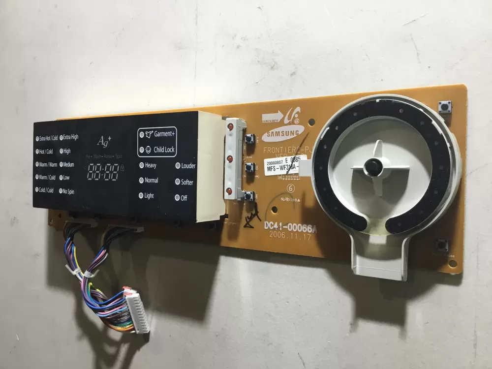 Samsung DC41-00066A Washer Control Board