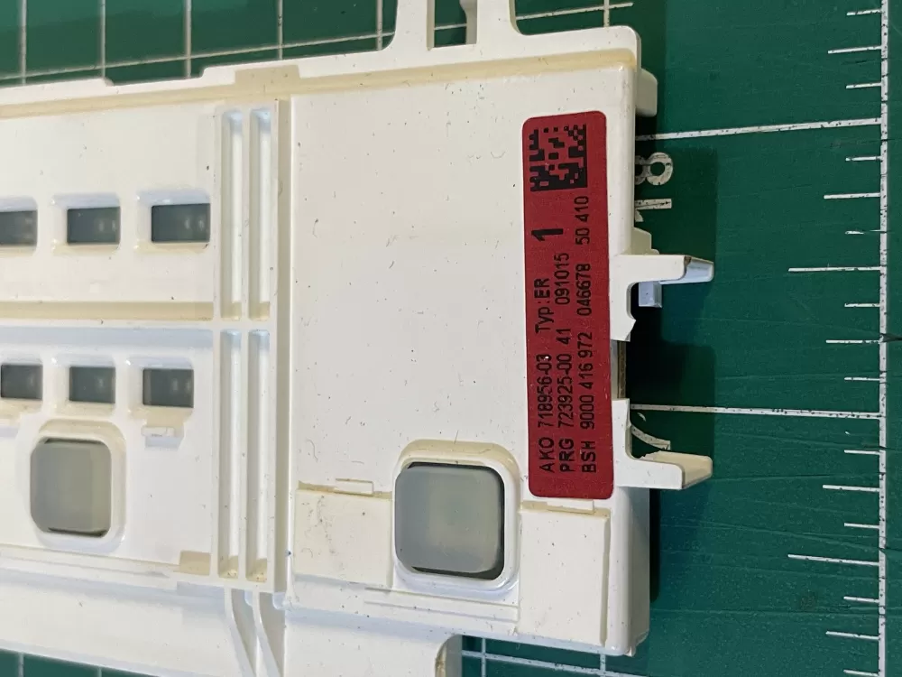 Bosch 9000416972 Diswasher Display Control Board AZ200774 | Wm2154