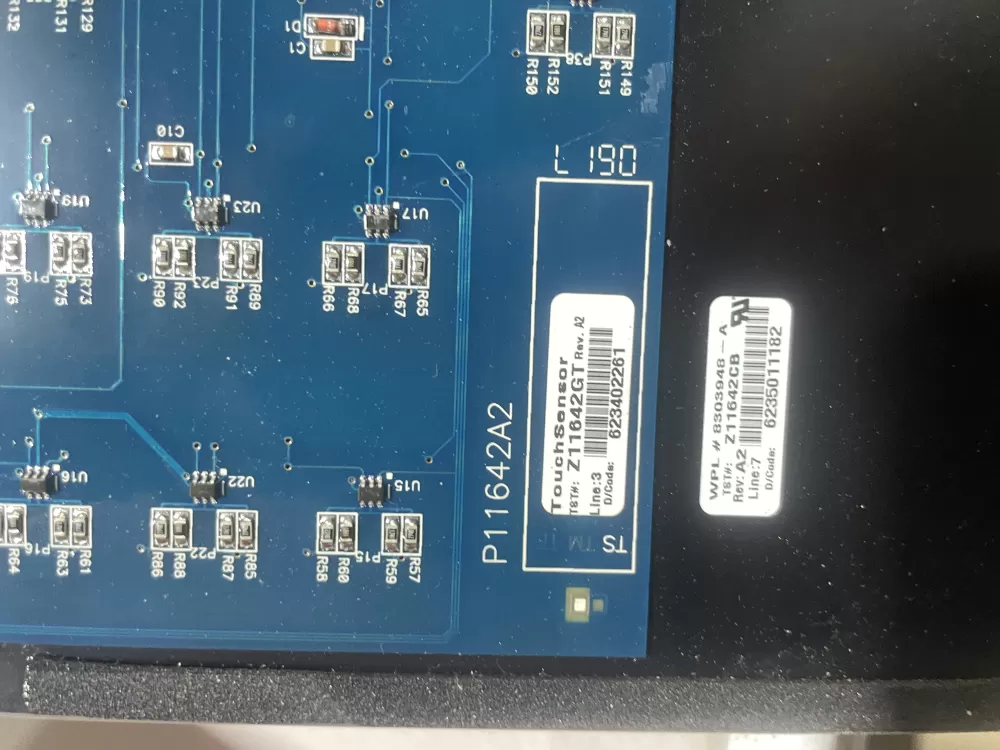 Whirlpool 8303948 Oven Control Board Micro Touch Panel AZ137646 | Wmv673