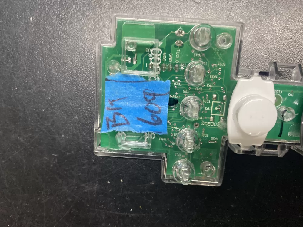 GE 234D2618G001 WE04X27284 Dryer Control Board AZ10673 | BK609