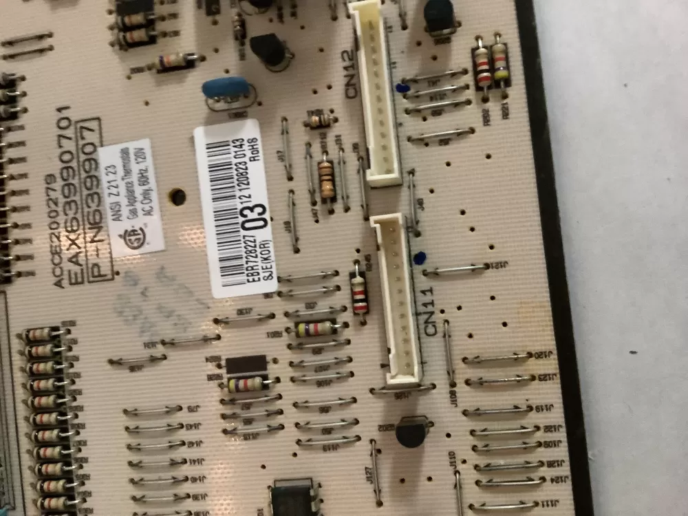 LG EBR72822703 Range Control Board AZ199643 | ZC2779