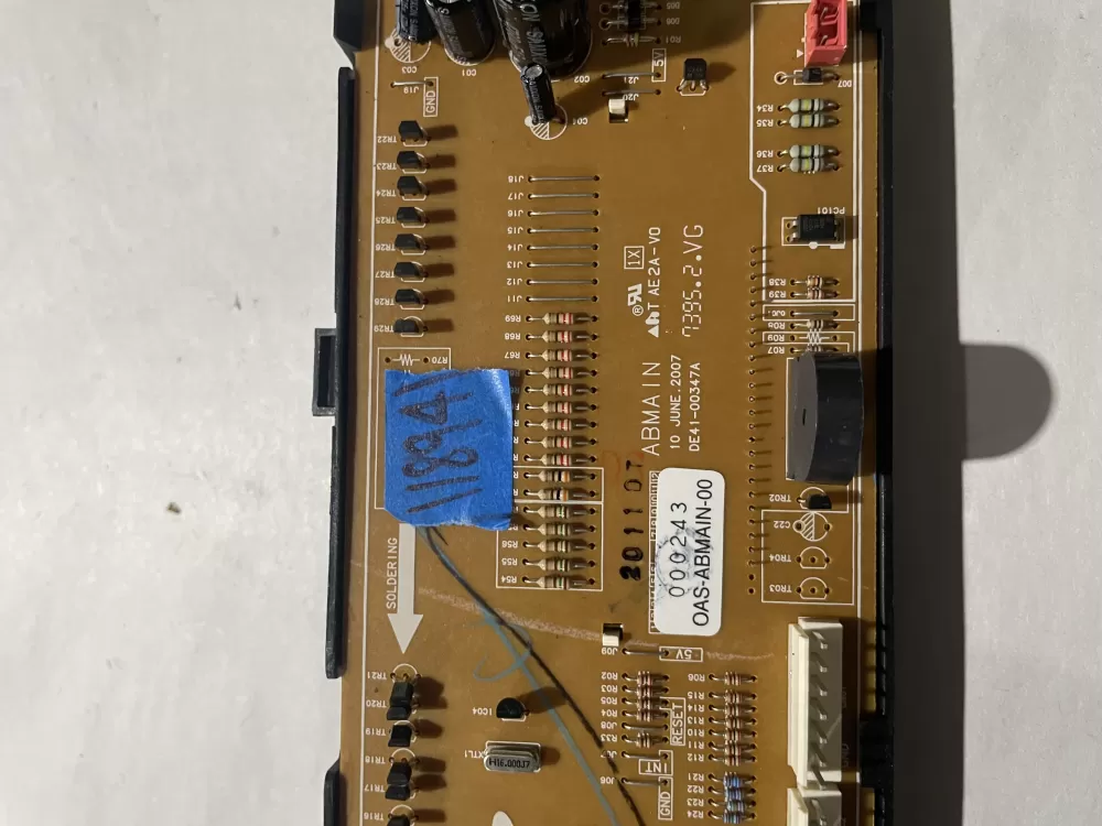 Samsung DE41-00347A Range Control Board AZ198739 | KMV894